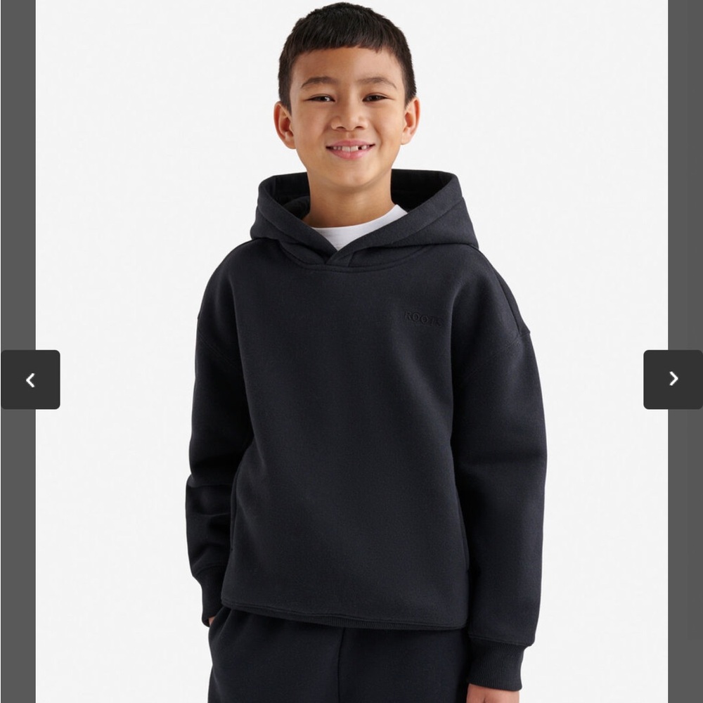 Kids One Hoodie - Black size Large